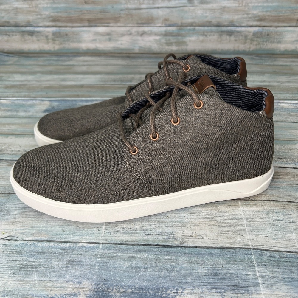 OluKai Gray Chukka Boots